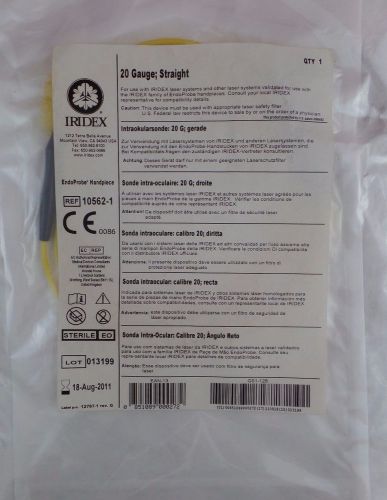 IRIDEX 10562-1 Straight 20 Gauge