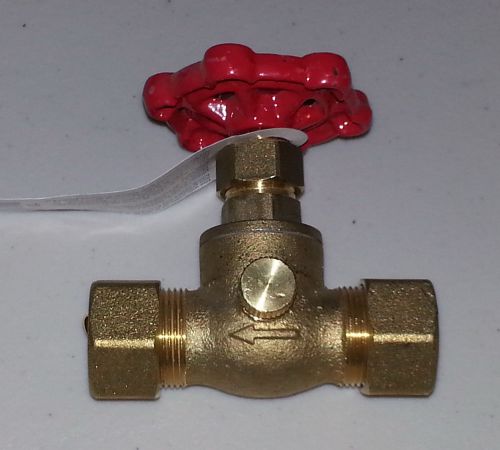 Mueller, ProLine, 1/2&#034;, Stop/Waste Valve, 105-613NL