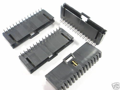 ( 25 PC. ) TYCO 1-103906-3 14 POS. MALE 1 ROW HEADER