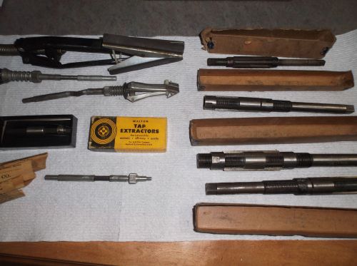 4 VINTAGE  Wards Adjustable Expansion Reamer &amp; related items