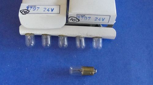 3797 24V - QTY 20 - NEW MINIATURE LAMP BULB HASKEL