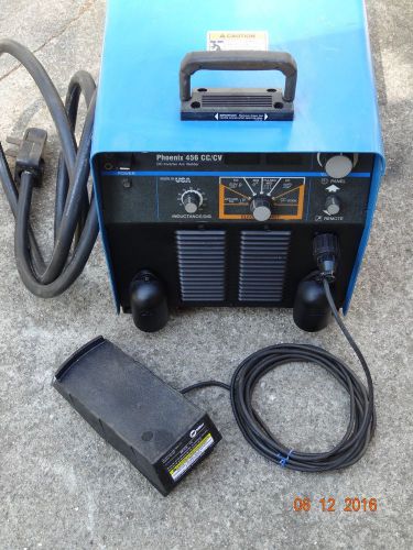 MILLER PHOENIX 456 CC/CV - DC INVERTER ARC WELDER WITH FOOT PEDAL