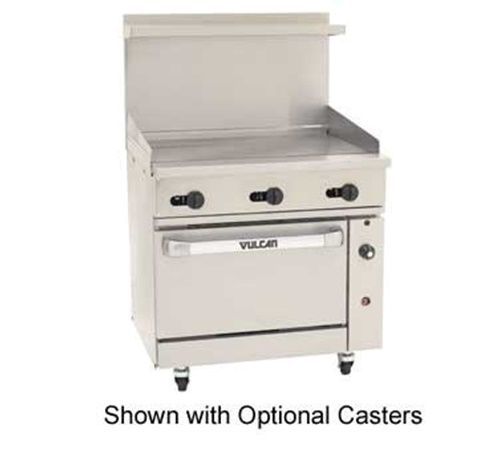 Vulcan 36S-36GT Endurance™ Restaurant Range gas 36&#034; griddle standard oven...