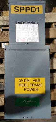 Square D Transformer 10 KVA MPZ10SXFISA &amp; BREAKER PANEL