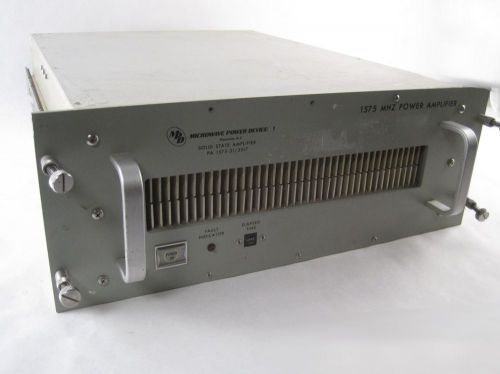 Microwave Power Devices Inc PA1575-31 3517 1575 MHZ Power Amplifier Fault