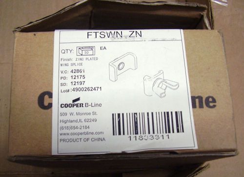 50 - Cooper B-Line Flextray Wing Splice FTSWN ZN, EG