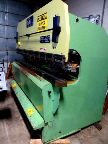 8&#039; x 66 ton guifil hyd. upacting cnc press brake w/ automec cnc 1000 control for sale