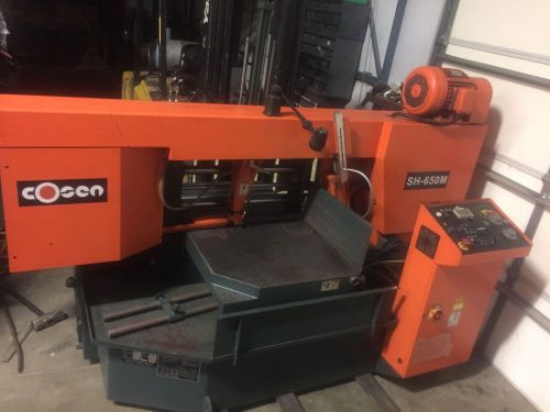 Cosen SH-650M Horizontal Bandsaw Band Saw-used