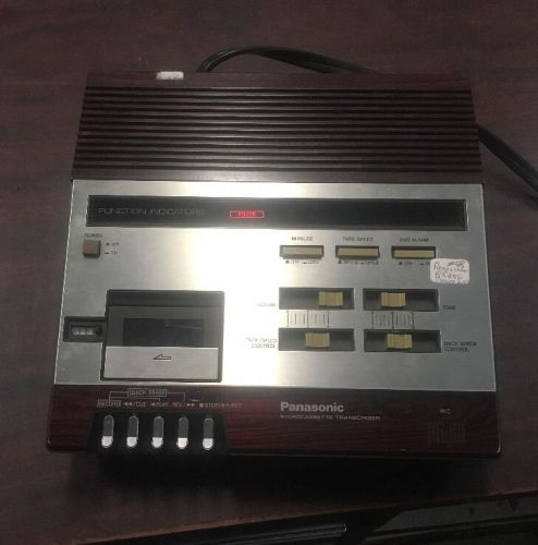 PANASONIC MICROCASSETTE TRANSCRIBER RR-950