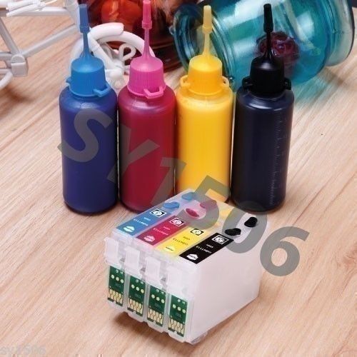 NON-OEM REFILLABLE CARTRIDGES EDIBLE 200 200XL INK KIT FOR EPSON XP-300 XP-400