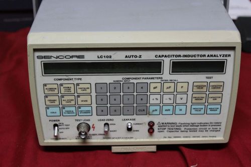 Sencore LC102 Auto-Z Capacitor-Inductor Analyzer   Q