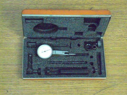 BROWN &amp; SHARPE NO 7032-1 BESTEST JEWELED DIAL INDICATOR SET SWISS MADE .0001&#034;