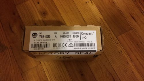 Allen Bradley 1769-IQ16 Input Module 24VDC 16 PT ! NEW FACTORY SEALED