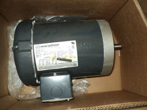 Marathon Electric  G569 MOTOR 1/2 HP , 208-230/460 V , 56C , 3450 RPM , 3 PHASE