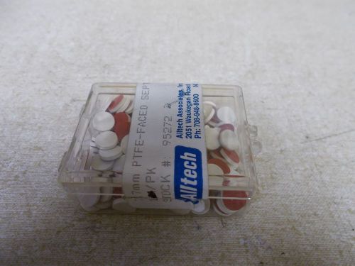 New alltech 7.7mm ptfe-faced septa stock no 95272, lot of aprox 100 *free ship for sale