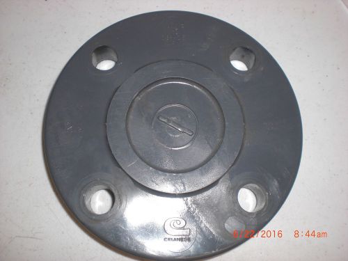 Fitting Celanese 853-025 2 1/2 in blind flange PVC