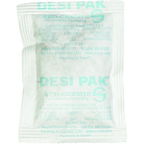 Tyvek DES121 Clay Desiccant, 5 Gallon Pail, 3&#034; Length x 4&#034; Width x 1/4&#034; Thick