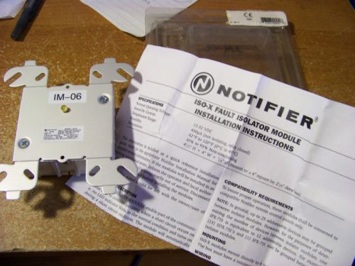 NIP NOTIFIER ISO-X FAULT ISOLATOR MODULE