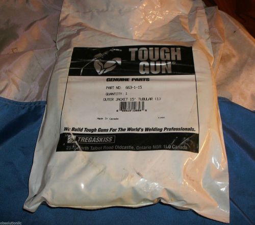 TREGASKISS TOUGH GUN 663-1-15 OUTER JACKET 15&#039; TUBULAR 663115