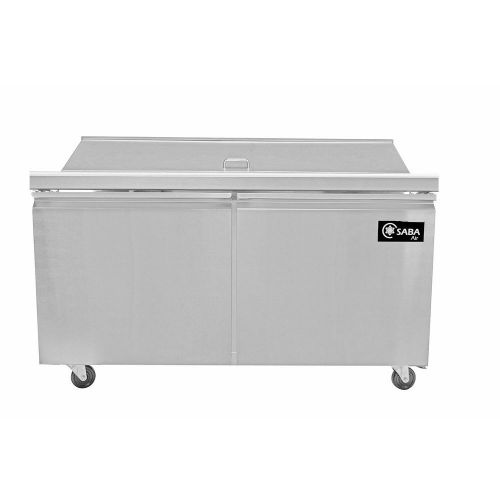 Saba air sps-48-12 sandwich salad prep table for sale