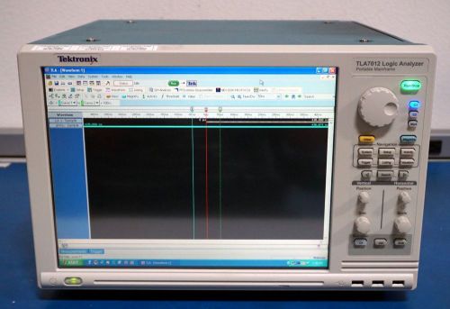 Tektronix tla7012 logic analyzer w/tla7aa4 and tla7bb2 modules opt 18 for sale