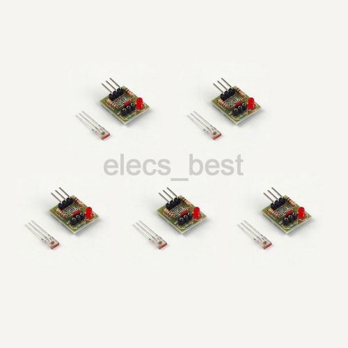 5pcs Laser Sensor Modules 5V without  Modulator Tube Laser Receiver Module