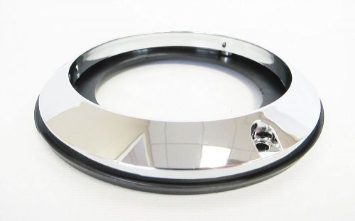 New! 4&#034; Whelen Bezel Flange 2GFLANGC Flush Mount Chrome Kit 2G LED 01-046A438-01