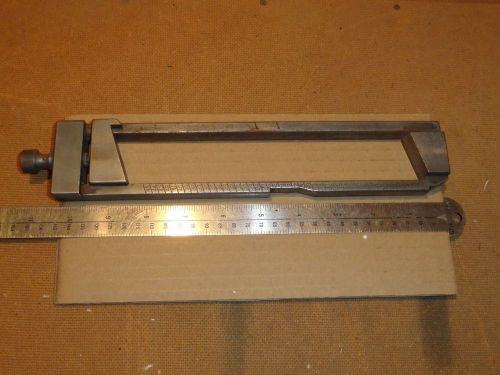 Vintage Letterpress Printing Ludlow Long Italic? Composing Stick