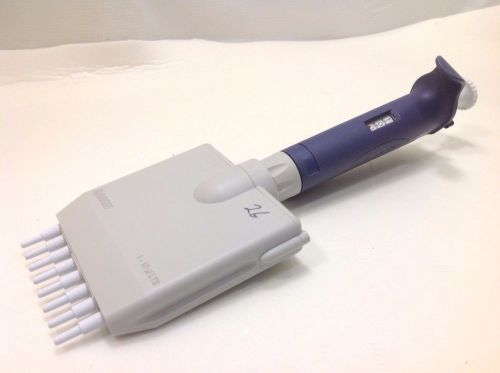 Rainin Pipet-Lite L10 LTS 8 MultiChannel Adj 1.0-10 ul Pipette pipettor #26