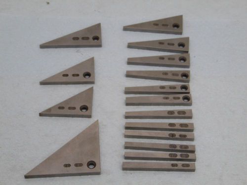 ANGLE BLOCKS 16 FLAT TOOLMAKER MACHINIST PRECISE GRIND milling