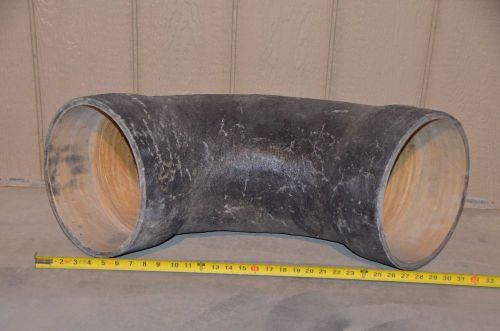 Fibercast CN 257 10&#034; 45° Elbow Socket Fiberglass Fitting / Dark Brown