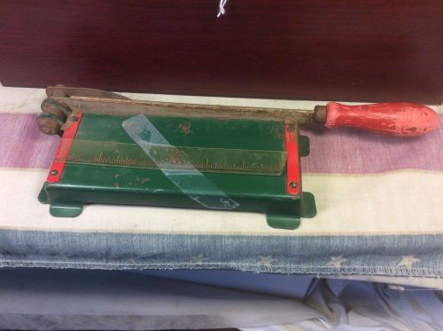 Vintage 6 Inch Chandler All Steel Trimmer Paper Cutter