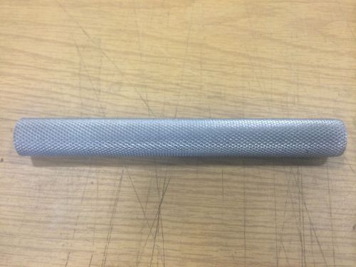 7/8 DIAMETER KNURLED METAL tubing ROD BAR HANDLE-7&#034; long