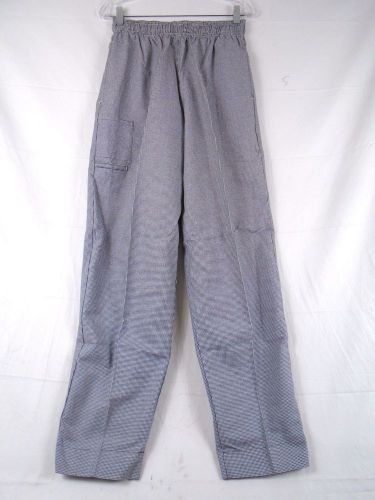 Univogue Unisex Houndstooth Executive Baggy Chef Pants X-Small #1844 223E