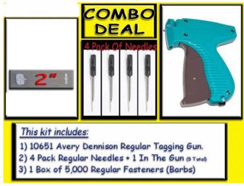 TOP OF THE LINE Avery Dennison Mark III Tag Gun, 5000 Free Barbs + 4 needles