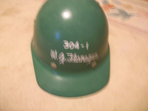 Vintage bethlehem steel green hard hat foreman lackawanna ny plant for sale