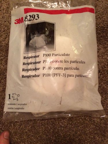 Each 3M 8293 - Particulate Respirator 8293, P100 - 1 Mask