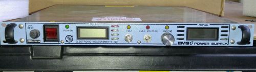 Lambda emi ems 20-30-2-d-1383 0-20v@0-30a digital variable dc power supply for sale