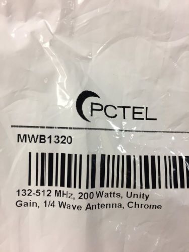 PCTEL MWB1320 132-512 MHz 200W unity 1/4 wave antenna with shock spring 9 pack