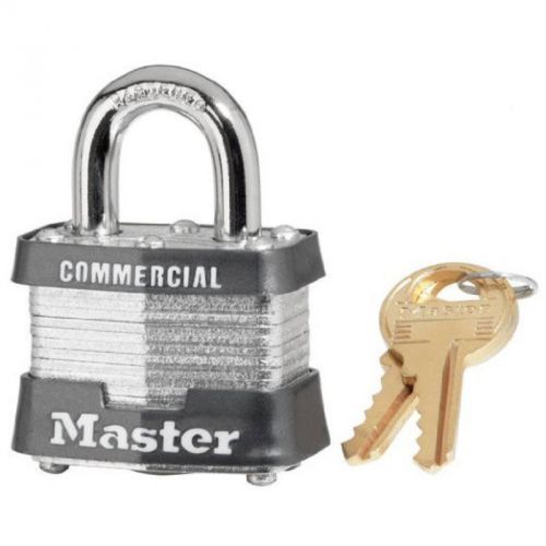 Heavy duty 1-1/2&#034; lam steel padlock master lock padlocks 3ka-0464 071649316104 for sale