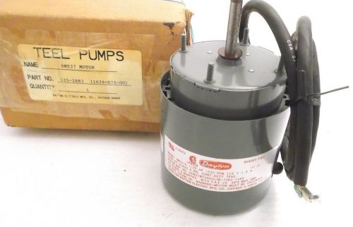 New dayton 9m537 teel pump motor - prepaid shipping (125-1883) for sale