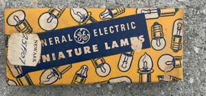 General Electric G.E Miniature Lamp Bulbs No. 48 Radio 2V .06A 10 count package