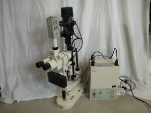 Nikon FS-3V SLIT LAMP WITH SONY CCD-IRIS AND POWER SUPPLY