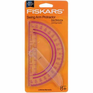 3 Pack Fiskars Swing Arm Protractor