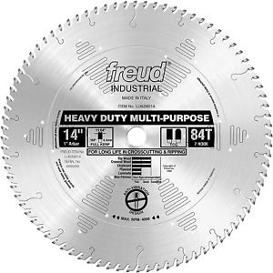 Freud 14&#034; X 84T Heavy Duty Multi-Purpose Blade (Lu82M014)