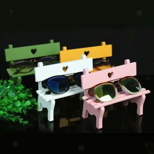 Wooden Bench Eyeglass Holder For Home Office Bedroom Dressers Decoration