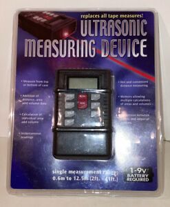 NEW Ultrasonic Measuring Device Replaces All Tape Measures