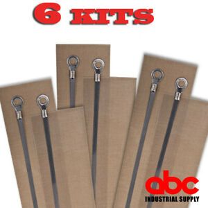 8&#034; Hand Impulse Sealer Replacement Heating Element Repair Parts Kit JORESTECH