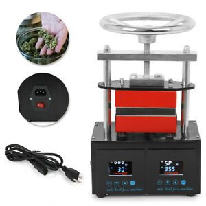 2000+PSI Duel Heated Plates CK220 110V 500W Hand Crank Rosin Press Machine