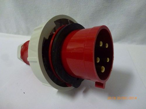 Mennekes RS 465-794 Power Plug BS4343 5-pin 3PN+E Red 32A 380/415V New